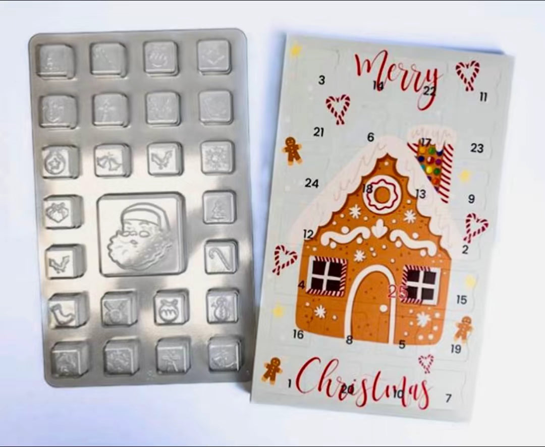 Christmas Advent Calendar, Wax Melt Advent Calender, Advent Calendar for Mum, Advent Calendar for her, Christmas Gift, Scented Candle Gift