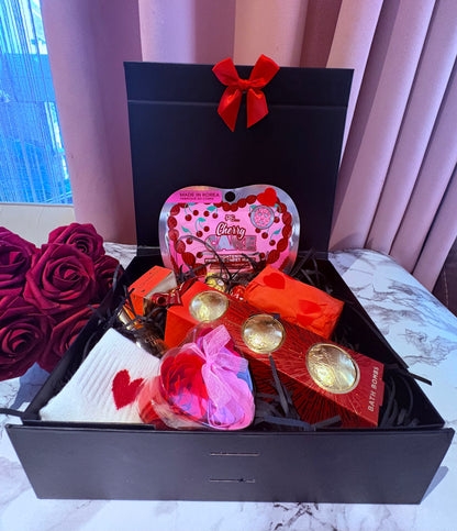 Valentine’s Spa Treat Box with Bath Bomb Trio