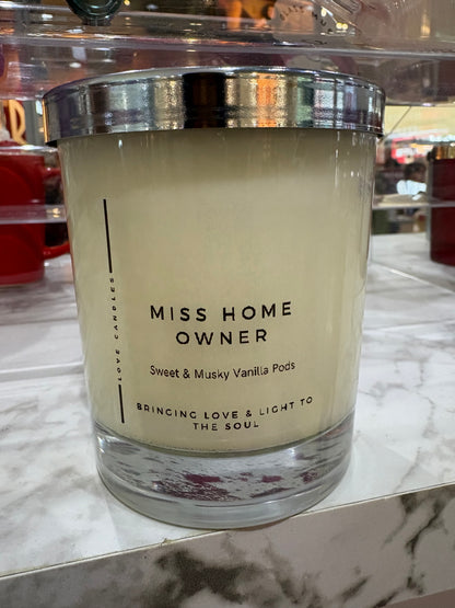 Personalised Scented Luxury Candle