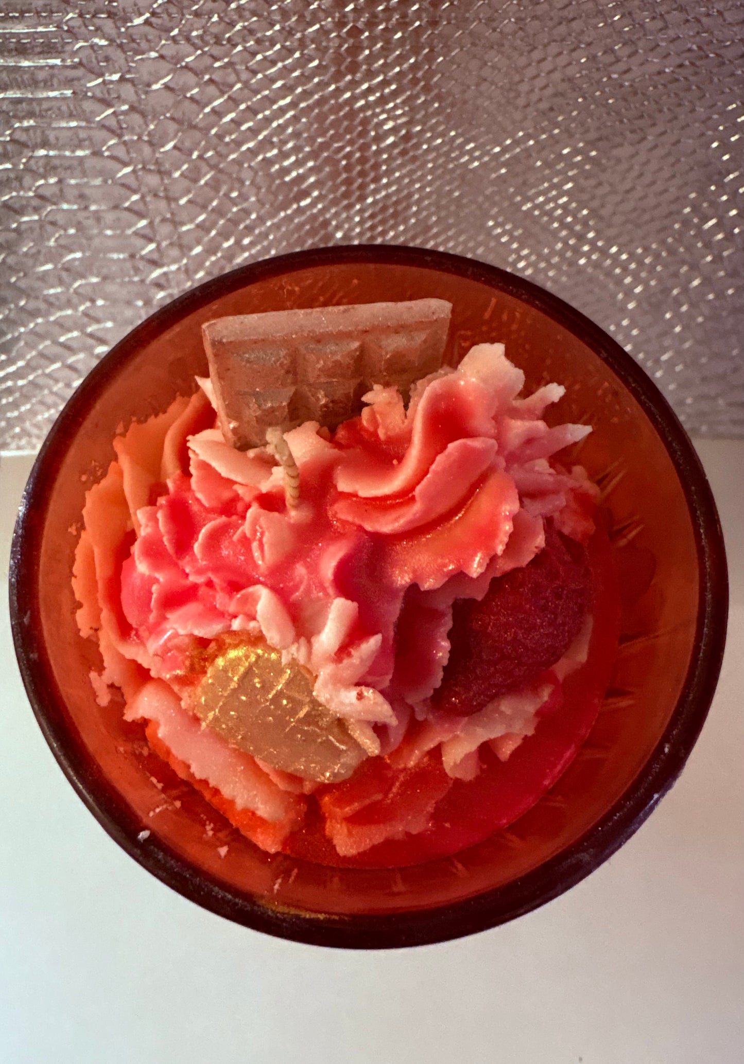 Strawberry Swirl Milkshake Candle