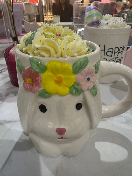 Bunny Hand Poured Non Toxic Scented Candle