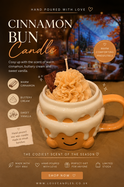 Cinnamon Bun Candle