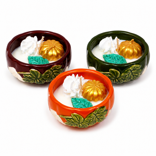 Cosy Autumn Trio Candle Set