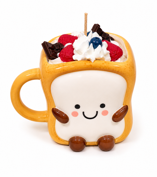 French Toast Delight Candle with a Chocolate Scent