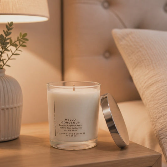 Hello Gorgeous Highly Scented Perfume Inspired Candle